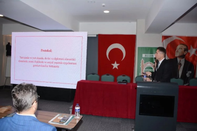 BESOB yöneticilerine protokol eğitimi