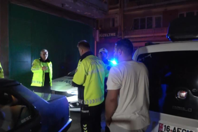 Alkollü sürücü trafik ekiplerinden kaçmaya çalıştı, böyle yakalandı