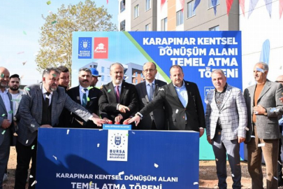 Bursa’da kentsel dönüşüm hamlesi sürüyor