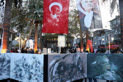 “Gürol Sözen, 1919-1923 Destan ve Onlar” Sergisi Mudanya’da açıldı