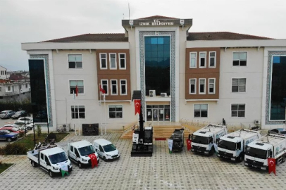 3 Yılda 30 Yeni Araç İznik’in Hizmetine Sunuldu