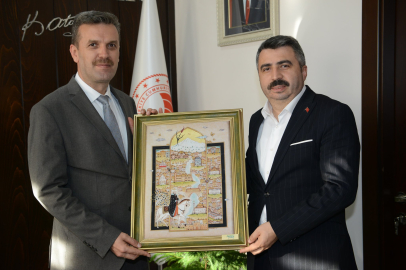 Başkan Yılmaz'dan hayırlı olsun ziyareti