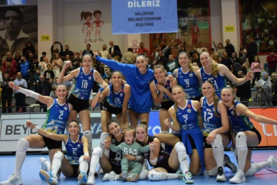 Nilüfer’in Sultanları üst tura rahat geçti