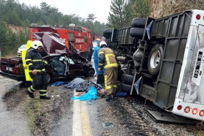 Bursa'da taziyeye giderken kazada hayatını kaybetti