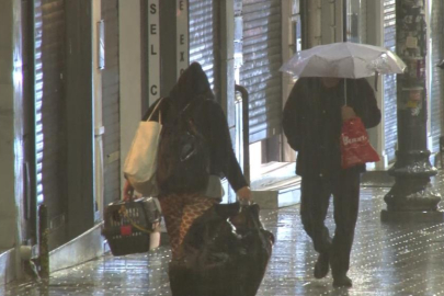 İstanbul'da beklenen yağış başladı