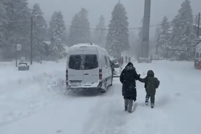 Uludağ'da zor anlar