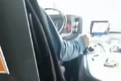 Dolmuşta yırtıcı kuşla yolculuk yaptılar