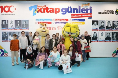 İnegöl’de kitap günleri coşkusu sürüyor