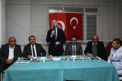 Başkan Taban Sevgi Sitesi sakinleriyle buluştu