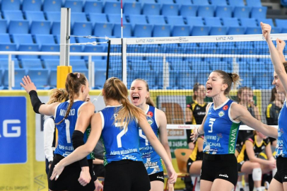 Nilüfer’in sultanları Avusturya’da avantajı kaptı