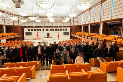 Yenişehirli engelli öğrenciler, TBMM’de ağırlandı