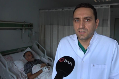 Beyin kanaması geçiren hasta ‘baloncuk tıkama’ yöntemiyle sağlığına kavuştu