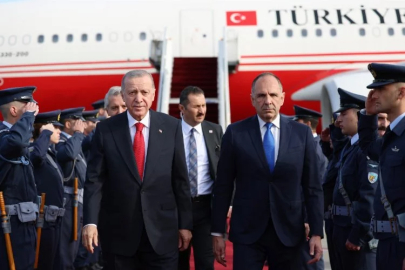 Cumhurbaşkanı Erdoğan Yunanistan'da