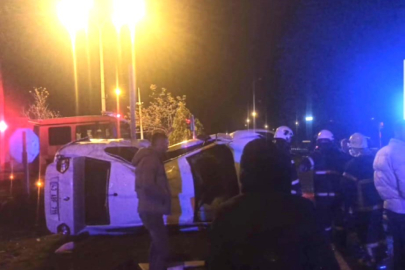 Kütahya'da iki otomobil çarpıştı: 2 yaralı