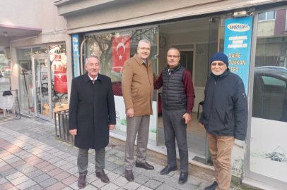 Başkan Özkan'dan esnaf ziyareti
