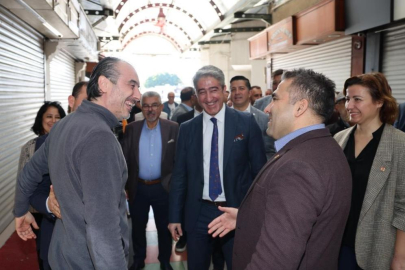 Başkan Oktay esnafların yeni yılını kutladı