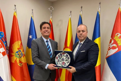 BALKANTÜRKSİAD, Bulgaristan Büyükelçisi Tcholakov’u Ağırladı