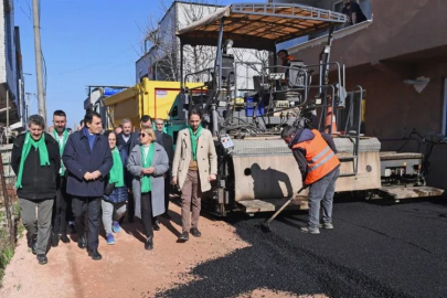 Osmangazi’de 15 sokağın yolları yenilendi