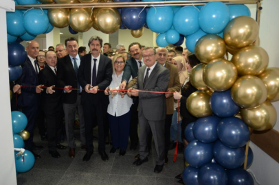BUÜ Hastanesi’nin modern yemekhanesi hizmete açıldı