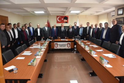 Şoförler Odası Başkanları Bursa’da toplandı