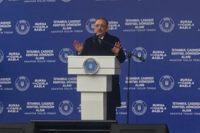 Özhaseki: “Bursa için, Marmara için acil durum butonuna bastık”