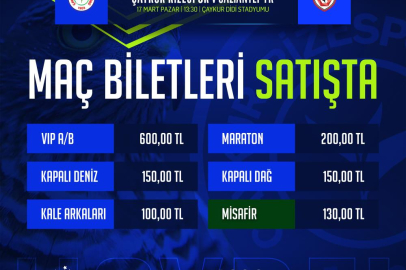 Çaykur Rizespor - Gaziantep FK maçının biletleri satışa çıktı
