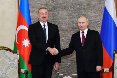 Aliyev'den Putin’e seçim tebriği