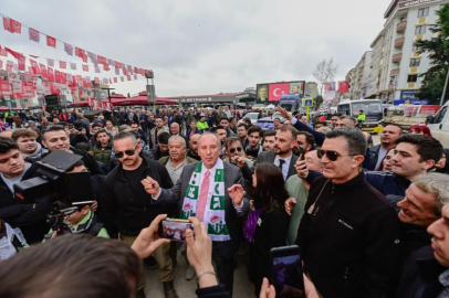 Muharrem İnce, Bursa'da esnafı ziyaret etti