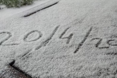 Uludağ'da Nisan ayında kar sürprizi