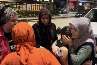 Bursa'da  kayıp 3 kızın  Saatler sonra ailelerine kavuşma anları herkesi duygulandırdı