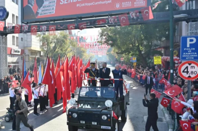 Cumhuriyet Bayramı’nda Bursa'da coşkulu kutlamalar