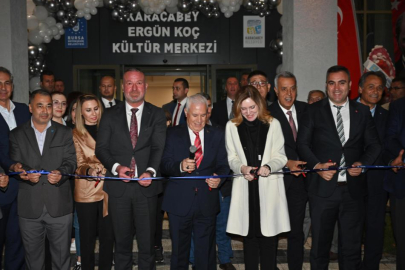 Karacabey Ergün Koç Kültür Merkezi hizmete açıldı