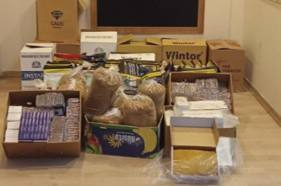 Bursa’da sürücüsünün kaçtığı otomobilden 84 kilo kaçak tütün çıktı