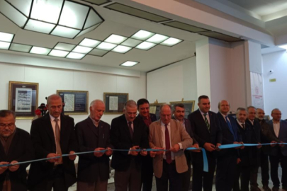 İsmail Hakkı Bursevi’nin eserleri sanatseverlerin ziyaretine sunuldu