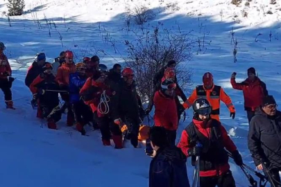 Palandöken'de çığ düştü: 1 ölü, 3 yaralı