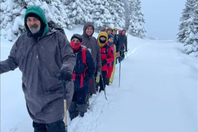İnegöl Belediyesporlu dağcılar Sarıkamış Şehitleri için yürüdü