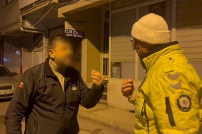 Bursa'da alkollü sürücünün ilginç diyalogları kamerada