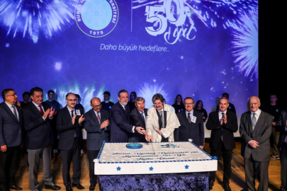 BUÜ'nün 50. kuruluş yıldönümü coşkuyla kutlandı