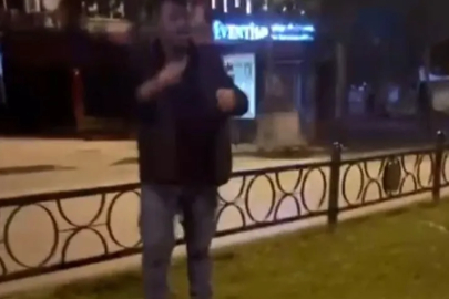 Bursa'da Türk bayrağını yakmaya çalıştı, yakalandı