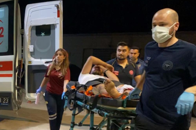 Bursa'da yol kenarında alkol alırken, av tüfeğiyle vuruldu