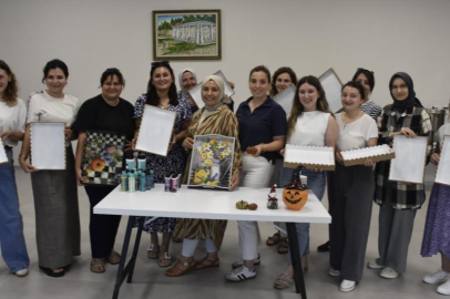 Karacabey'de sanata destek