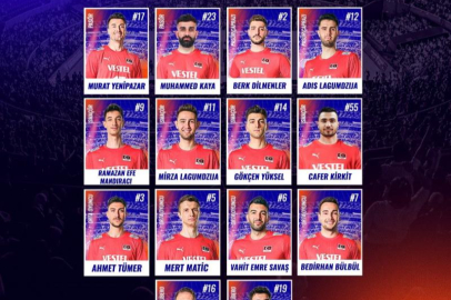 A Milli Erkek Voleybol Takımı'nın, Milletler Ligi 3. hafta kadrosu açıklandı