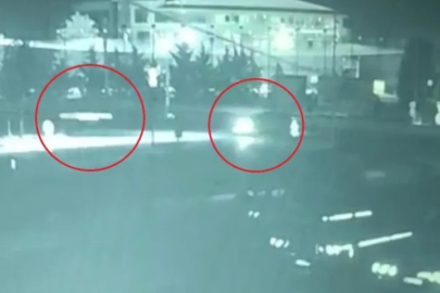 Bursa'da 2 kız kardeşin can verdiği feci kaza güvenlik kamerasında