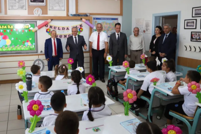 Bursa’da minikler okula ilk adımlarını attı
