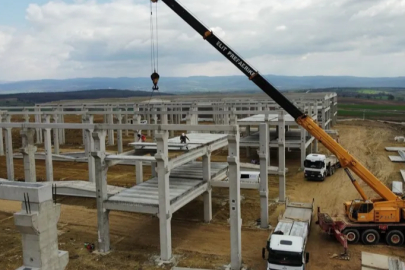 Yenişehir tarihinin en büyük yatırımları hızla büyüyor