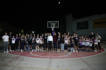Sokak basketbolunda kupalar sahiplerini buldu