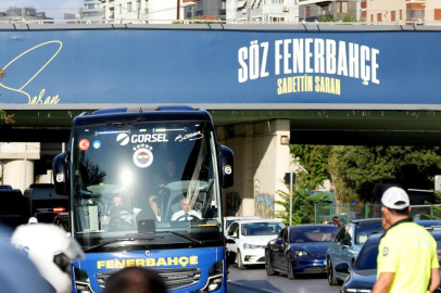 Fenerbahçe stada geldi