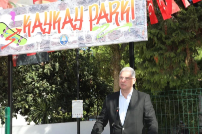 Mudanya’nın ilk kaykay parkı hizmete açıldı