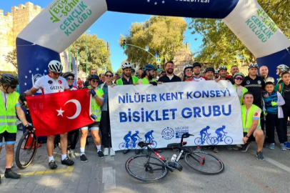 Bursa’da 17. Tophane-Nilüfer-Mudanya bisiklet turu coşkusu