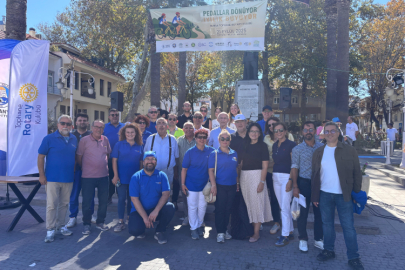 Tophane’den Mudanya’ya pedallar iyilik için döndü